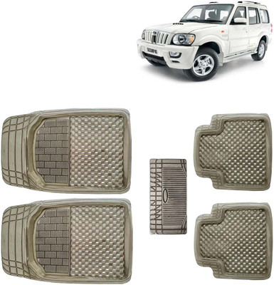 Kingsway PVC Tray Mat For  Mahindra Scorpio(Brown)
