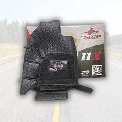 CARGRIP Leather Standard Mat For  Mahindra Scorpio N (7 Seater)(Black)