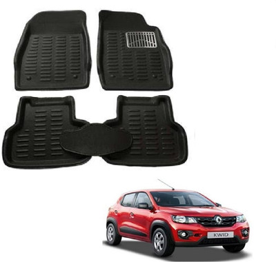 ROSHNEER ENTERPRISES PVC 3D Mat For  Renault Kwid(Black)