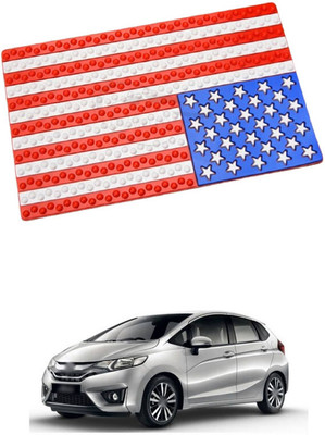 LOVMOTO Plastic Tray Mat For  Honda Jazz(Multicolor)