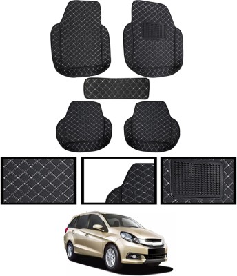 MSNP Leatherite Standard Mat For  Honda Mobilio(Black)