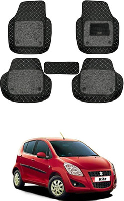 RKPSP Leatherite 7D Mat For  Maruti Suzuki Ritz(Black)