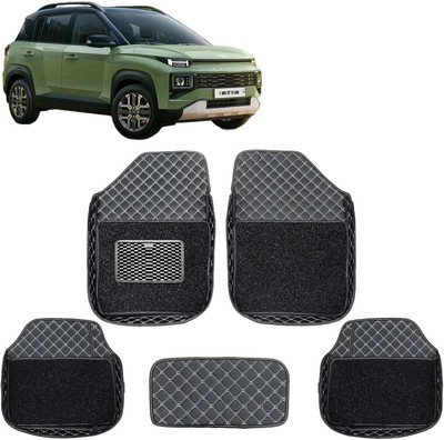 STYLE CHOICE Leatherite 7D Mat For  Hyundai Exter(Black)