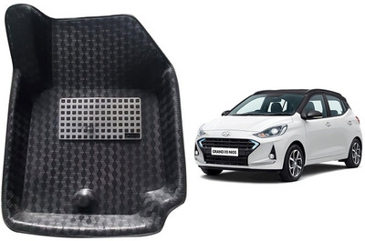 ROSHNEER ENTERPRISES PVC Tray Mat For  Hyundai Grand i10 Nios(Black)