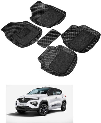 arneja trading company Leatherite 7D Mat For  Renault Kwid EV(Black)