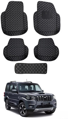 RKPSP Leatherite 7D Mat For  Mahindra Scorpio(Black)