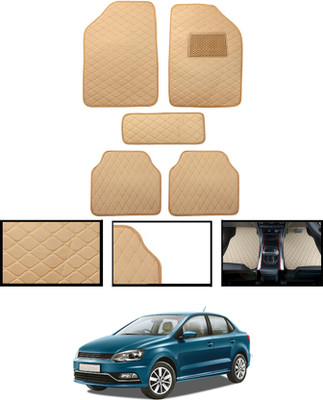 AYW Leatherite Standard Mat For  HM Ameo(Beige)