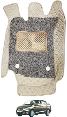 Euro Care Leatherite 7D Mat For  Maruti Ciaz(Beige)