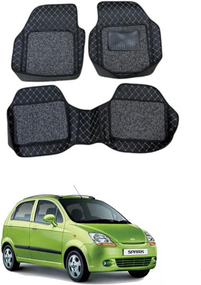 arneja trading company Leatherite 7D Mat For  Chevrolet Spark(Black)