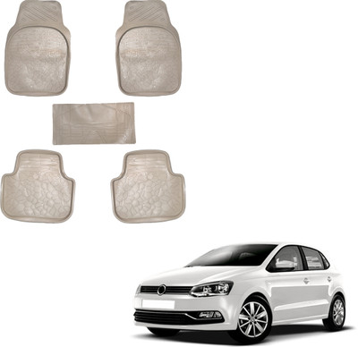 SS FOR YOUR SMART NEEDS Vinyl Standard Mat For  Volkswagen Ameo(Beige)