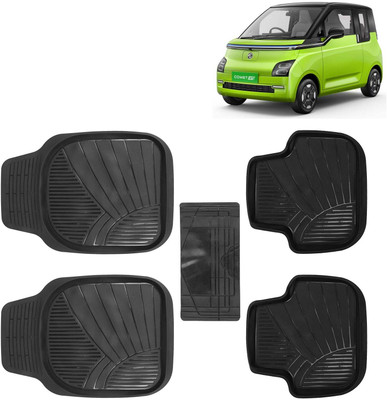 Kingsway PVC Tray Mat For  MG Universal For Car(Black)