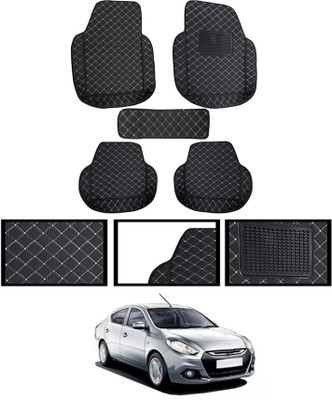 AYW Leatherite 7D Mat For  Renault Scala(Black)