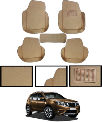 AYW Leatherite 7D Mat For  Nissan Terrano(Beige)