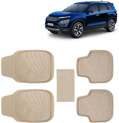 Kingsway PVC Tray Mat For  Tata Safari(Beige)