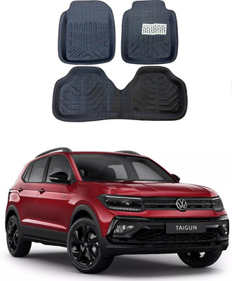 ARNEJA Polyutherine 3D Mat For  Volkswagen Taigun(Black)