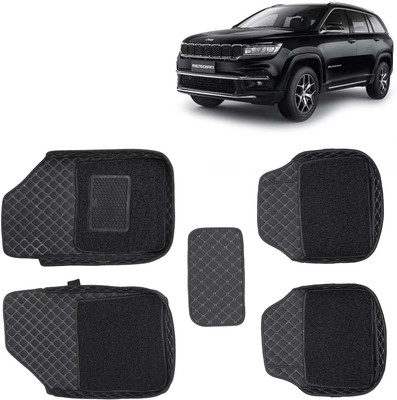 Kingsway Leatherite 7D Mat For  Jeep Jeep(Black)