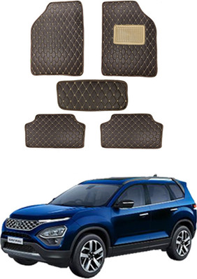 MATIES Leatherite Standard Mat For  Tata Safari(Black)