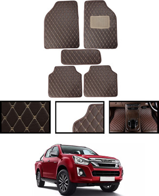 MATIES Leatherite Standard Mat For  Isuzu Universal For Car(Brown)