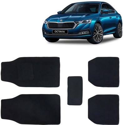 Kingsway Fabric Standard Mat For  Skoda Octavia(Black)