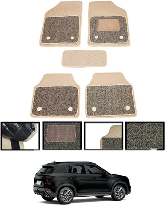 monolive Leatherite Standard Mat For  Hyundai Universal For Car(Beige)