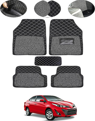 MSNP Leatherite 7D Mat For  Toyota Universal For Car(Black)