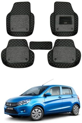 AUTO BEAST Leatherite 7D Mat For  Universal For Car, Maruti Suzuki Celerio(Black)