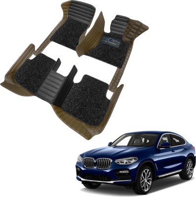 AutoFurnish Leatherite 9D Mat For  BMW X4 xDrive(Black, Maroon)