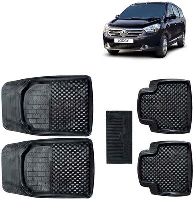 Kingsway PVC Tray Mat For  Renault Lodgy(Black)