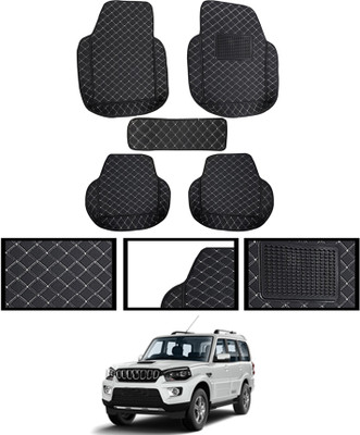 monolive Leatherite Tray Mat For  Mahindra Scorpio(Black)