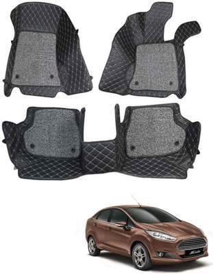 ARNEJA Leatherite 7D Mat For  Ford Fiesta(Black)