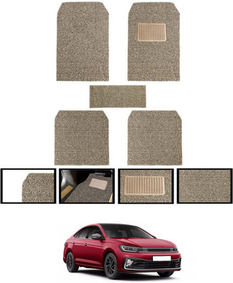 CCMM Fabric Standard Mat For  Volkswagen Virtus(Beige)