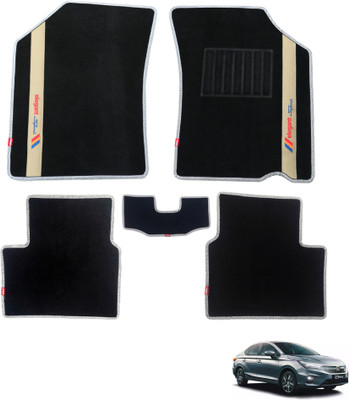 elegant Polypropylene Standard Mat For  Honda City(Black, Beige)