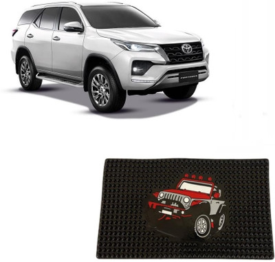 arneja trading company Rubber Standard Mat For  Toyota Fortuner(Black)