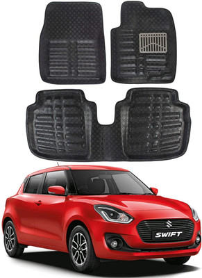 Ds enterprise PVC 5D Mat For  Maruti Suzuki Swift(Black)