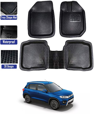 MATIES Plastic Tray Mat For  Maruti Suzuki Universal For Car(Black)