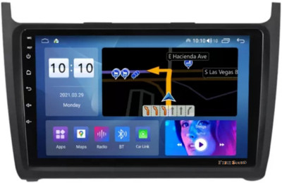Fire sound Polo 9inch full hd android player ram/rom 2/32 ips display, capacitive tuch Car Stereo(Double Din)