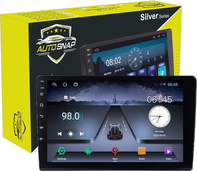 Auto Snap AUTOSNAP 10 Inch Car Stereo Touch Screen 13 Android Version IPS Display Car Stereo(Double Din)