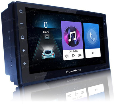 PunkMetal Android 2Din 7'' Inch Ultra HD Capacitive Polegadas Gorilla Touch Screen GPS Navigation AM/FM Radio Audio Receiver Support Mirrorlink/WiFi/Bluetooth/1080P video (1GB/16GB) Universal fit Car Stereo(Double Din) PunkMetal Android 2Din 7'' Inch Ultra HD Capacitive Polegadas Gorilla Touch Screen GPS Navigation AM/FM Radio Audio Receiver Support Mirrorlink/WiFi/Bluetooth/1080P video (1GB/16GB) Universal fit Car Stereo(Double Din)