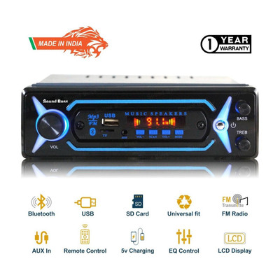 Sound Boss SB-2032 BLUETOOTH/USB/SD/AUX/FM/MP3 Car Stereo(Single Din)