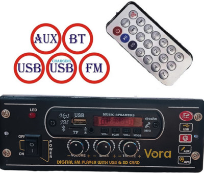 Vora Car stereoCar audio systemFM/USB/TF/MP3/WMA playerCar media player Car Stereo(Double Din)