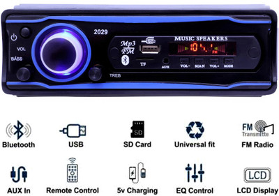 Voddmars Universal BLUETOOTH/USB/SD/AUX/FM/MP3 -V540 Car Stereo(Single Din)