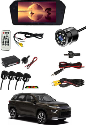 MSNP 7inch BT Screen Full HD With Remote/Black Parking Sensor/ Parking Camera-283 Car Stereo(Single Din)