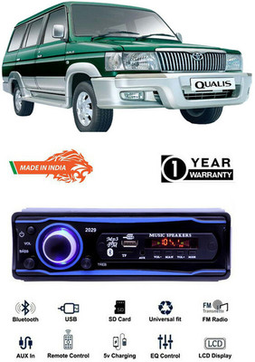 Dvis Blue 2029 USB/AUX/SD/BLUETOOTH/FM/MP3 BOOM MASTER STANDARD D-1427 Car Stereo(Single Din)