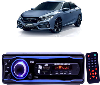 JBRIDERZ Blue 2029 USB/AUX/SD/BLUETOOTH/FM/MP3 BOOM MASTER STANDARD- G 158 Car Stereo(Single Din)