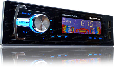 Sound Boss SB-48 Bluetooth Wireless With Phone Caller Id Receiver Car Stereo(Single Din)