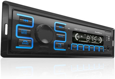 PunkMetal PM-02 DUAL-USB/SD/AUX/FM/Bluetooth Universal Car Stereo(Single Din)