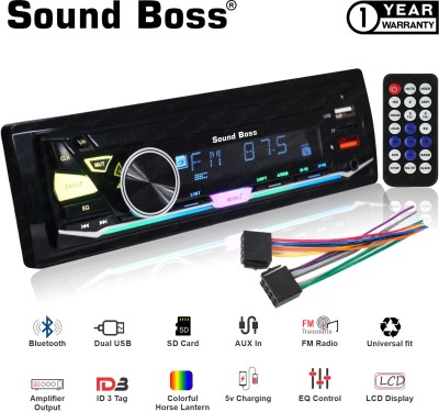 Sound Boss SB-3260U Charge Pro+ DUAL USB/Bluetooth/FM/AUX/SD/UNIVERSAL Car Stereo(Single Din)