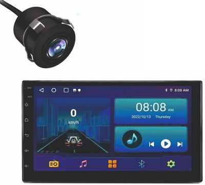 Modorwy 9in Car Display For Maruti Suzuki Android System 4GB RAM 32GB + AHD View CAMERA Car Stereo(Double Din)