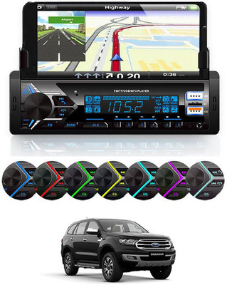 MATIES MP3 Player with Phone Holder/BT/FM/USB/AUX/TF Card Single Din Car Stereo-76 Car Stereo(Single Din)