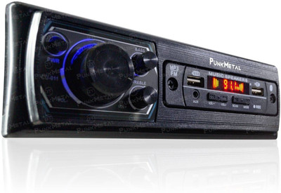 PunkMetal DUAL-USB/SD/FM/AUX/BLUETOOTH/MP3 Car Stereo(Single Din)